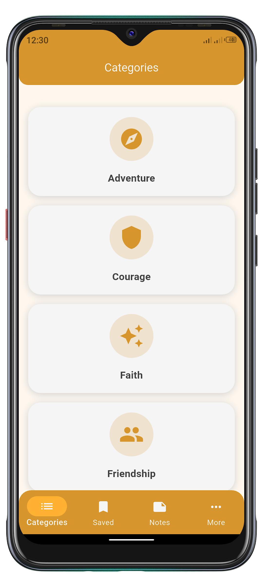 Inspire Me App Screenshot